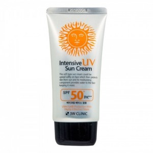 3W Clinic Intensive UV Sunblock Cream SPF50+ PA+++ 70ml